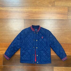 Ralph Lauren Polo - Boys Quilted Jacket - Navy - Size 5